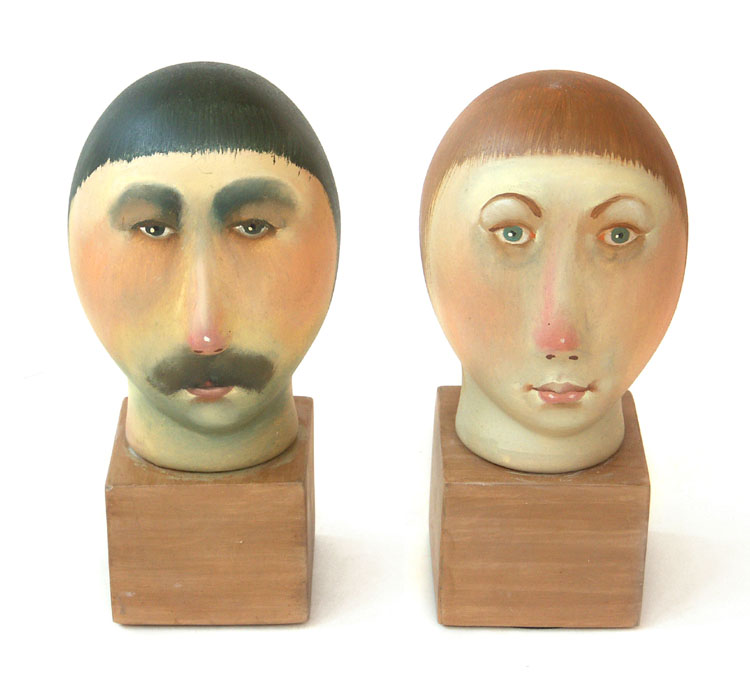 Busts, 2007, Painter - Ivanov Boris Mikhailovich 