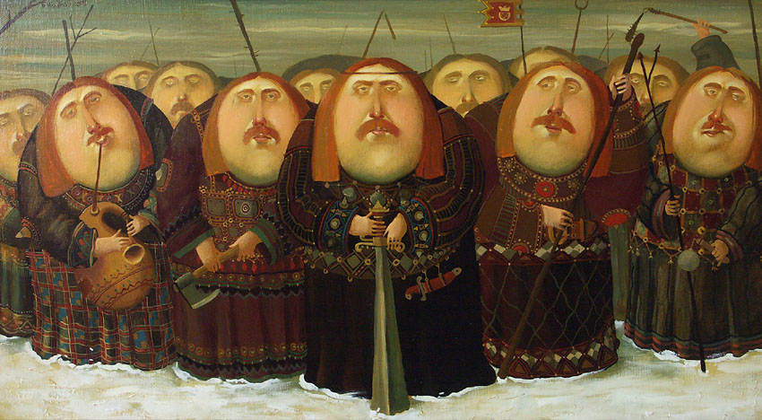 Clan, 2007, Painter - Ivanov Boris Mikhailovich 