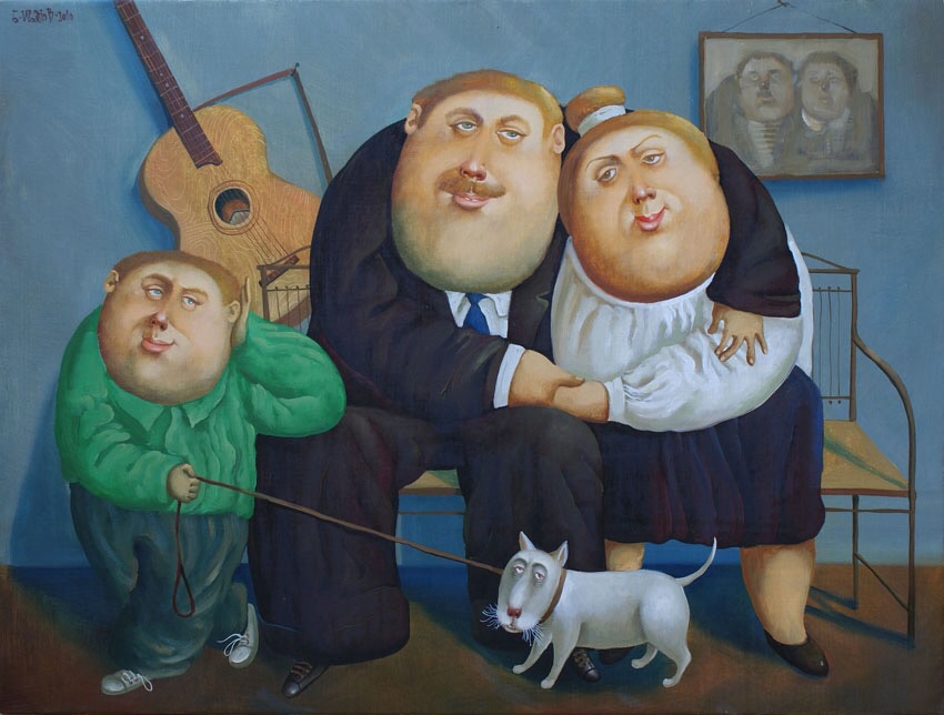 Семья, 2010, Художник - Иванов Борис Михайлович 