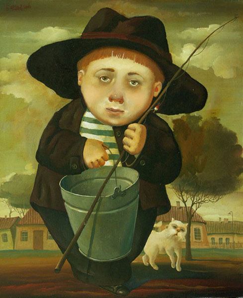 Fisherboy, 2006, Painter - Ivanov Boris Mikhailovich 