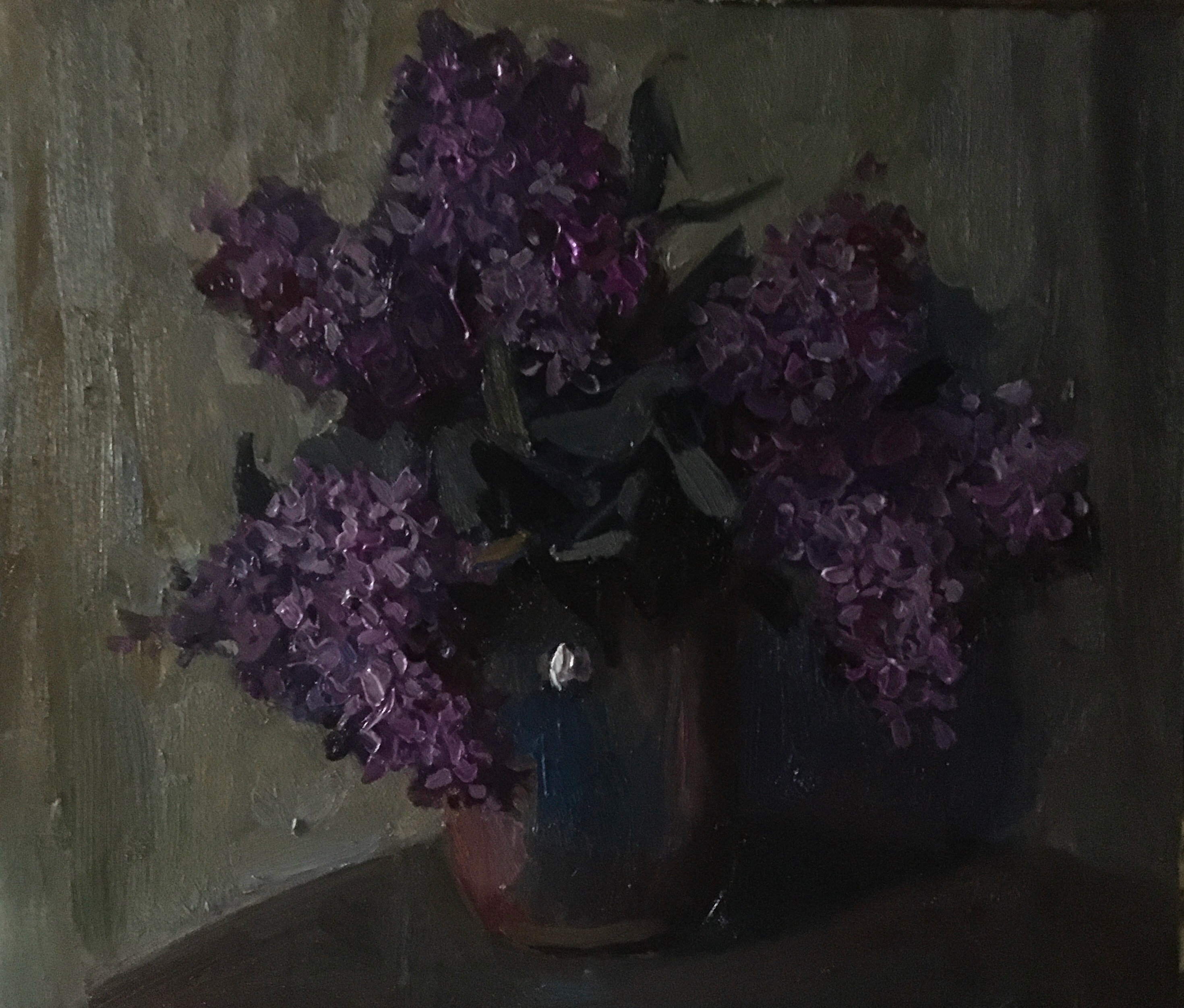 Posy with  lilac, 2021, Painter - Ivanov Boris Mikhailovich 