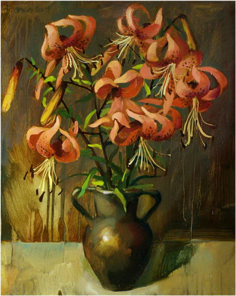 Daylily, 2004, Painter - Ivanov Boris Mikhailovich 