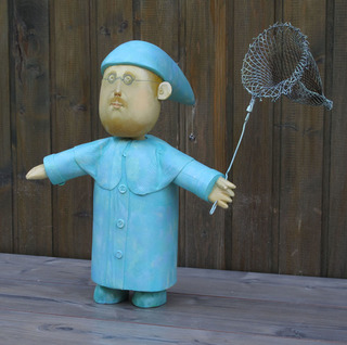 Blue gnome, 2011, Painter - Ivanov Boris Mikhailovich 
