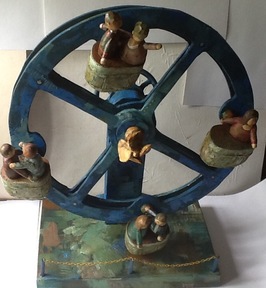 Observation wheel, 2015, Painter - Ivanov Boris Mikhailovich 