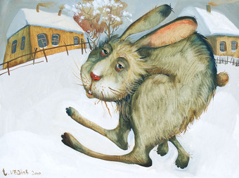 Rabbit, 2010, Painter - Ivanov Boris Mikhailovich 