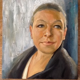 Woman with short hair, 2016, Painter - Ivanov Boris Mikhailovich 