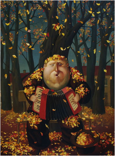 Autumnal, 2003, Painter - Ivanov Boris Mikhailovich 