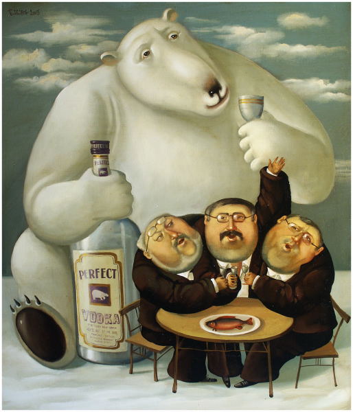 Медведь, 2005, Художник - Иванов Борис Михайлович 
