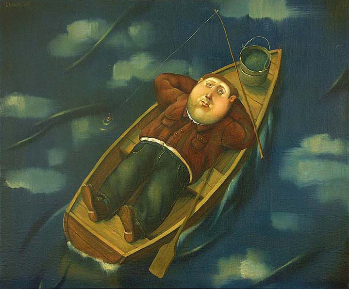 Dreamer, 2007, Painter - Ivanov Boris Mikhailovich 
