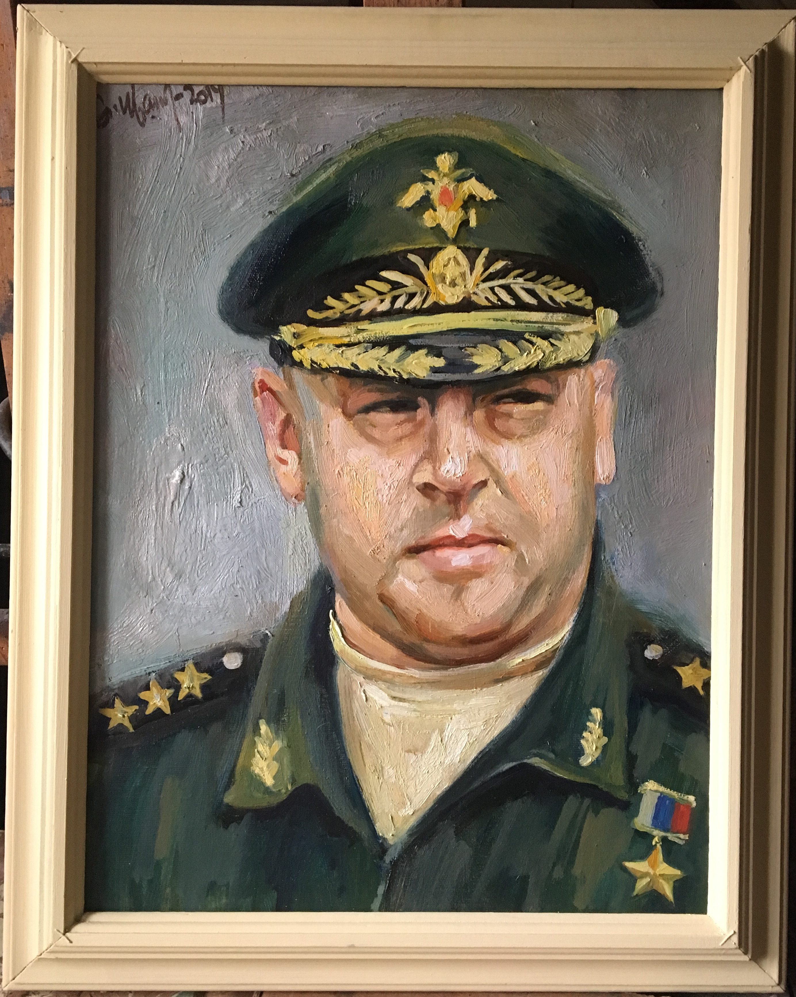 Генерал Суровикин, 2019, Художник - Иванов Борис Михайлович