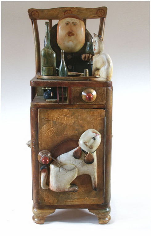 File cabinet «Drinking» , 2006, The artist - Boris Ivanov