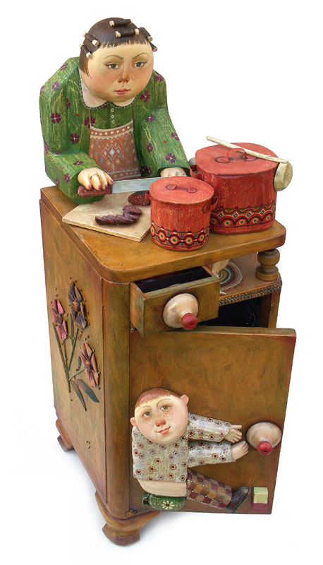 File cabinet “Housewife” , 2006, The artist - Boris Ivanov