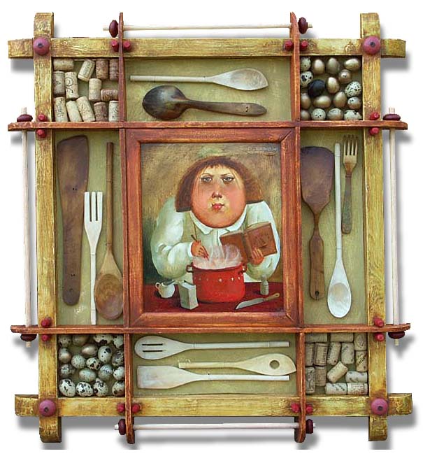 Food secrets, 2007, Painter - Ivanov Boris Mikhailovich 