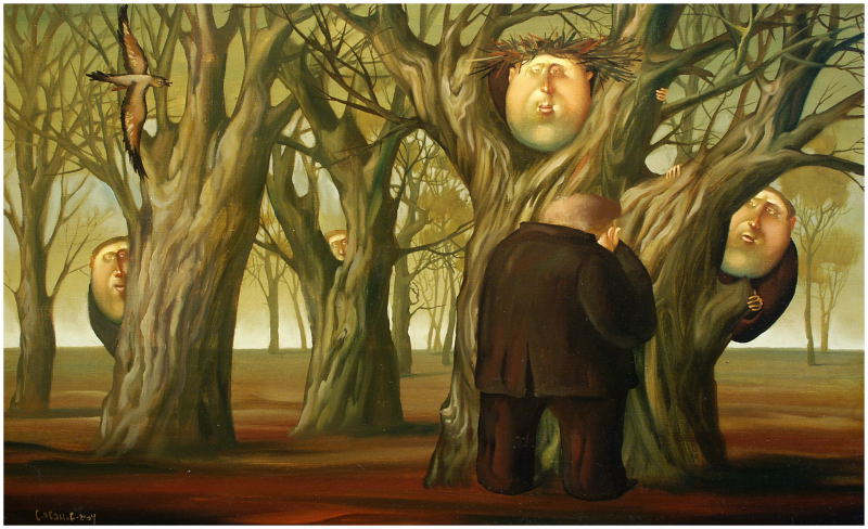 Hide-and-seek, 2005, Painter - Ivanov Boris Mikhailovich 