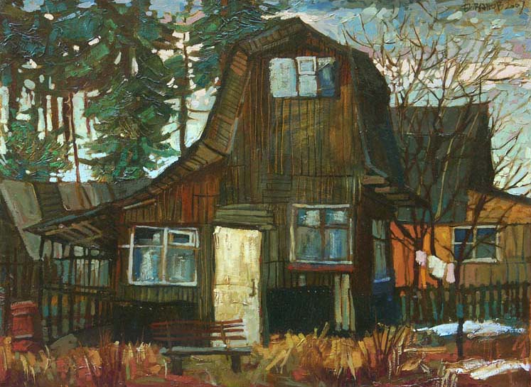 Old summer camp, 2007, Painter - Ivanov Boris Mikhailovich 