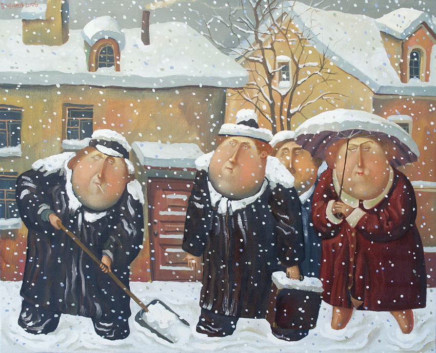 Snowfall, 2006, The artist - Boris Ivanov