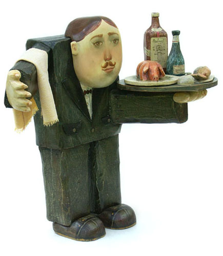 Waiter, 2006, Painter - Ivanov Boris Mikhailovich 