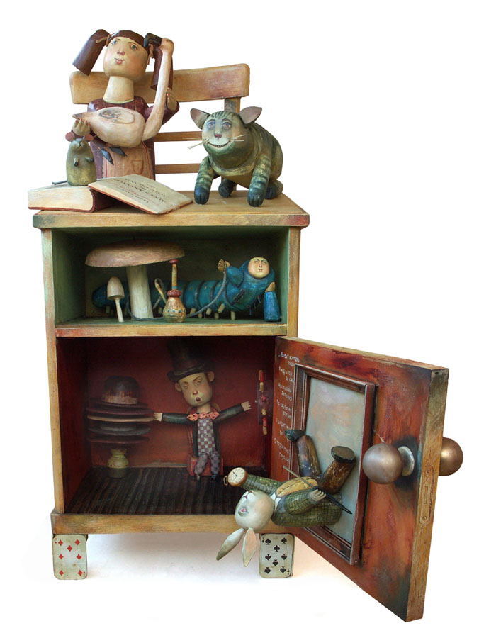 File cabinet «Alice» , 2007, Painter - Ivanov Boris Mikhailovich 