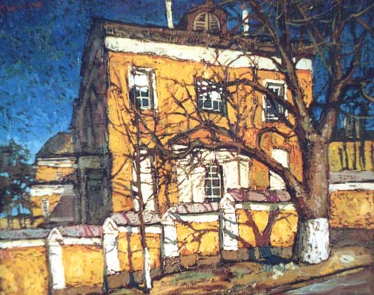 The Burdenko Hospital, 1990, 2003, Painter - Ivanov Boris Mikhailovich 