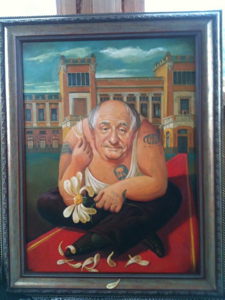 M.Zaharov's portrait, 2013, The artist - Boris Ivanov