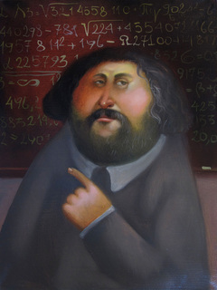 Mathematician, 2012, Painter - Ivanov Boris Mikhailovich 
