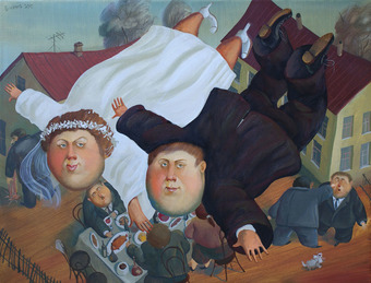 Newlyweds, 2010, Painter - Ivanov Boris Mikhailovich 