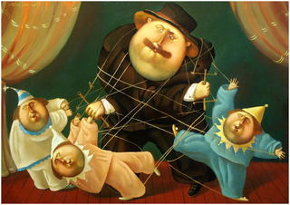 Puppets, 2005, Painter - Ivanov Boris Mikhailovich 