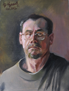 Self-portrait, 2012, Painter - Ivanov Boris Mikhailovich 