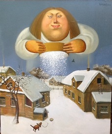 Snowing, 2012, Painter - Ivanov Boris Mikhailovich 