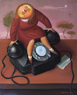 Tie up a phone, 2012, Painter - Ivanov Boris Mikhailovich 