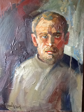 Self-portrait, 2014, Painter - Ivanov Boris Mikhailovich 