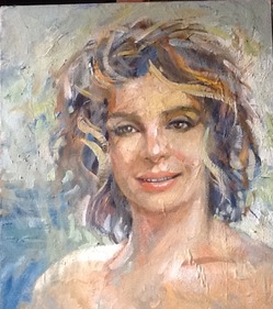Woman's portrait, 2015, Painter - Ivanov Boris Mikhailovich 