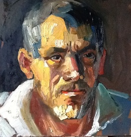 Self-portrait, 2016, Painter - Ivanov Boris Mikhailovich 